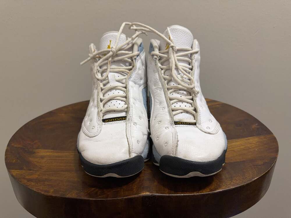 Jordan 13 Retro University Blue White Size 7.5